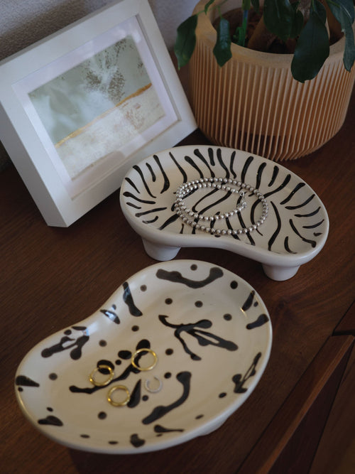 Ceramic Geometric Tray - Muhen